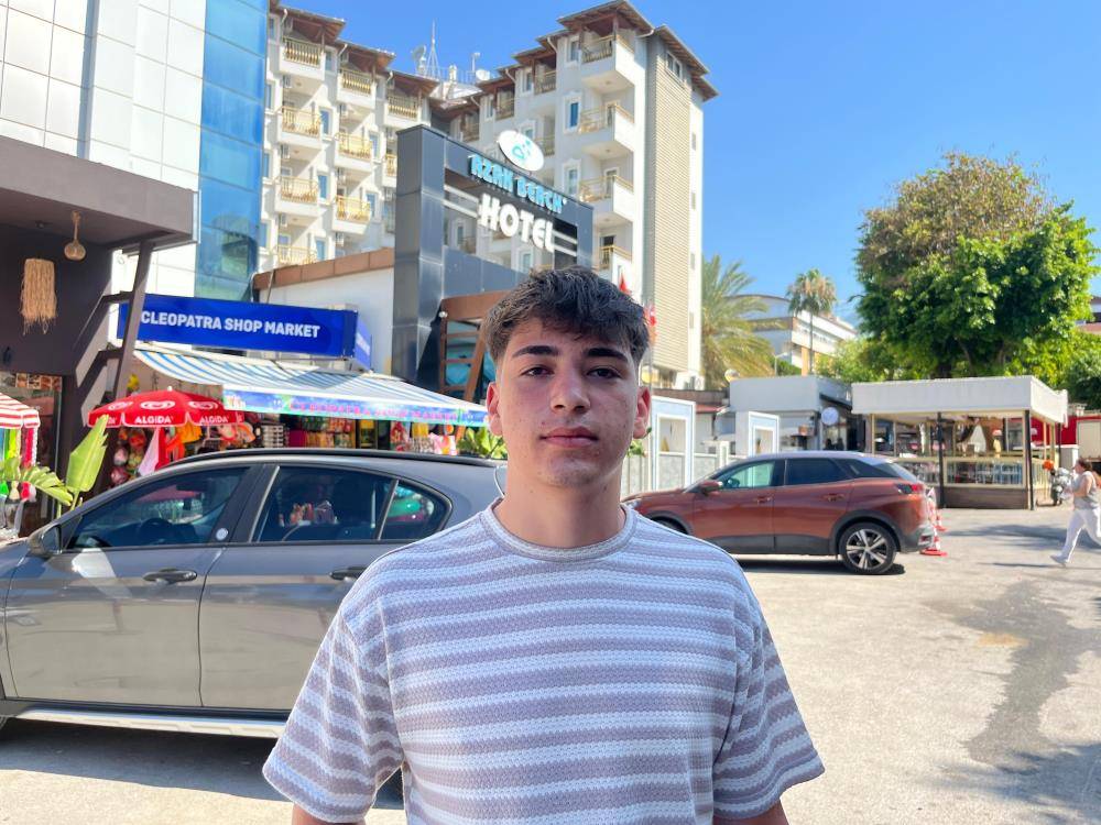 Konya'dan tatil için gitti, otelde yangın paniği yaşadı 4